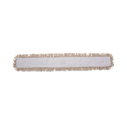 Boardwalk Industrial Dust Mop Head, Hygrade Cotton, 60w x 5d, White