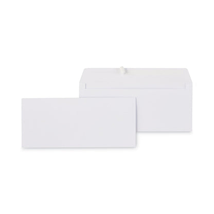 Universal Peel Seal Strip Business Envelope, #10, Square Flap, Self-Adhesive Closure, 4.13 x 9.5, White, 500/Box