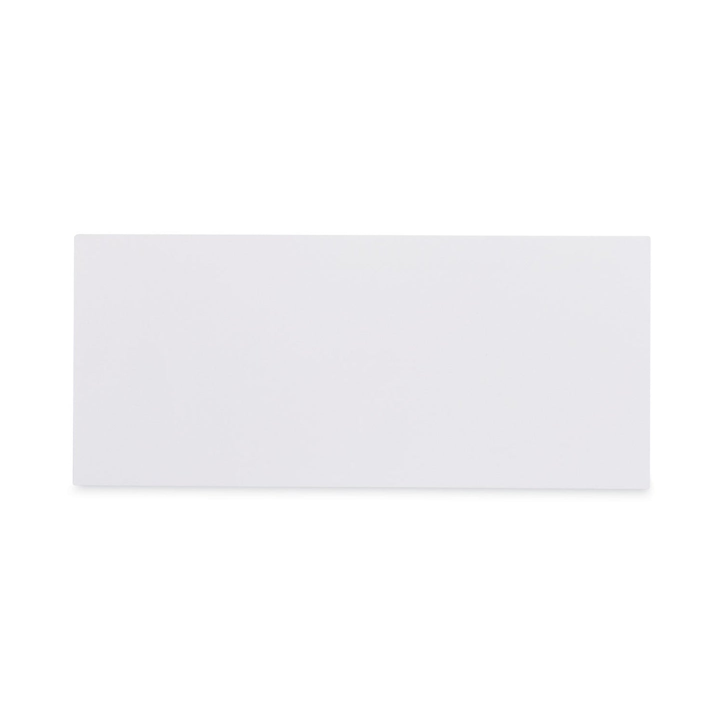 Universal Peel Seal Strip Business Envelope, #10, Square Flap, Self-Adhesive Closure, 4.13 x 9.5, White, 500/Box