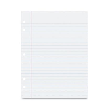 Pacon Composition Paper, 5-Hole, 8 x 10.5, Wide/Legal Rule, 500/Pack