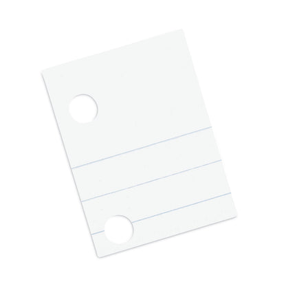 Pacon Composition Paper, 5-Hole, 8 x 10.5, Wide/Legal Rule, 500/Pack