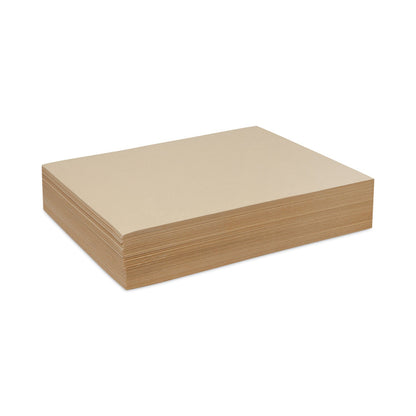 Pacon Cream Manila Drawing Paper, 40 lb Cover Weight, 9 x 12, Cream Manila, 500/Pack
