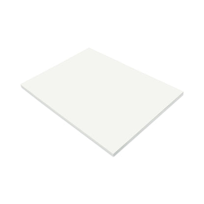 Prang SunWorks Construction Paper, 50 lb Text Weight, 18 x 24, White, 50/Pack