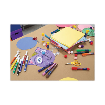 Prang SunWorks Construction Paper, 50 lb Text Weight, 18 x 24, Assorted, 50/Pack