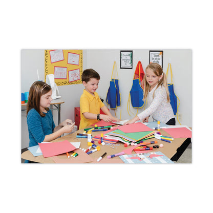 Prang SunWorks Construction Paper, 50 lb Text Weight, 18 x 24, Assorted, 50/Pack