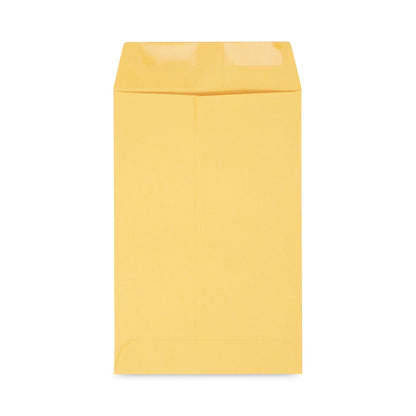 Universal Catalog Envelope, 28 lb Bond Weight Kraft, #1 3/4, Square Flap, Gummed Closure, 6.5 x 9.5, Brown Kraft, 500/Box