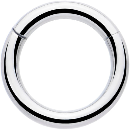 16G 1/4 316L Surgical Steel Precision Hinged Segment Hoop