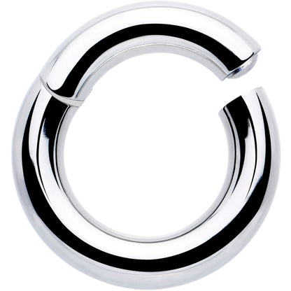 6G 1/2 316L Surgical Steel Precision Hinged Segment Hoop
