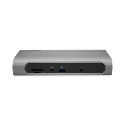 Kensington SD5600T Thunderbolt 3 and USB-C Dual 4K Hybrid Docking Station, Black/Silver