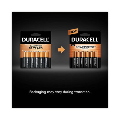 Duracell Power Boost CopperTop Alkaline AA Batteries, 10/Pack