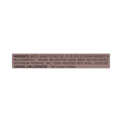Coffee mate Liquid Coffee Creamer, Salted Caramel Chocolate, 0.38 oz Mini Cups, 50/Box, 4 Boxes/Carton, 200 Total/Carton