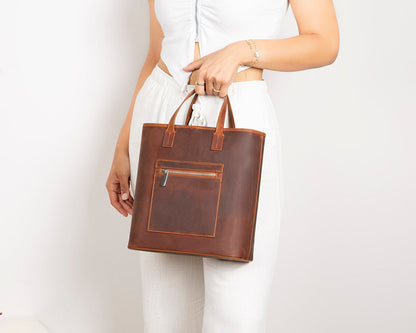Valetto Women’s Leather Bag – Genuine Leather Women’s Tote & Shoulder Bag for Everyday Elegance | Minimal & Handcrafted