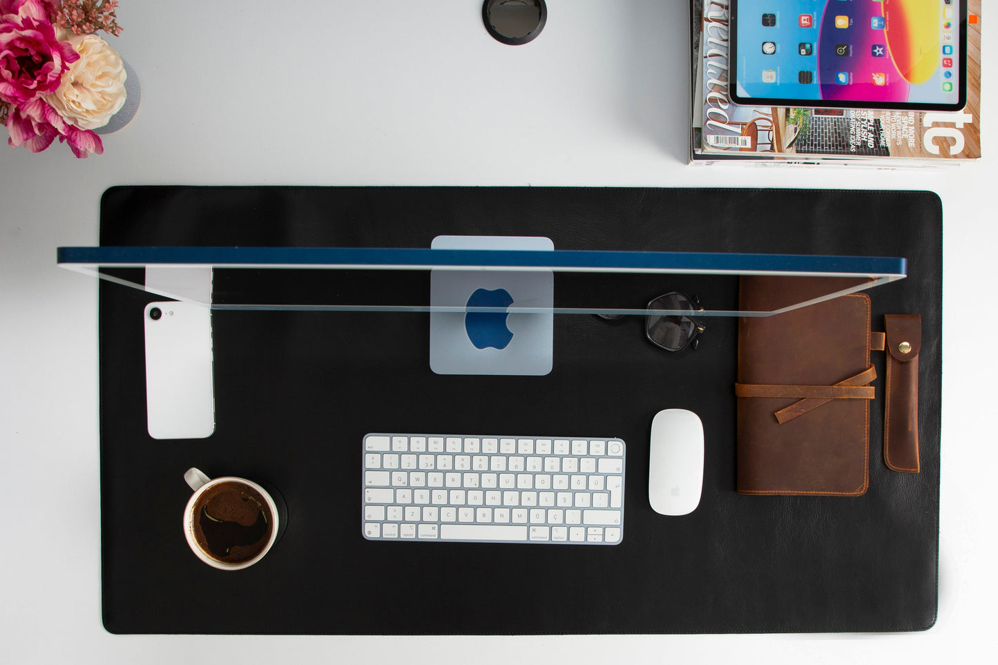 Natural Leather Desk Mat (91 cm x 48 cm)