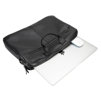 Apollo Leather Business Briefcase / Laptop Case 16"