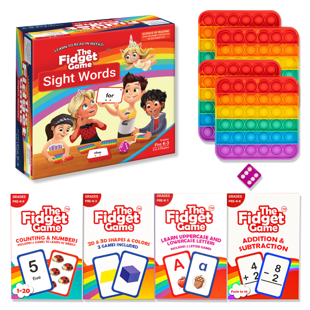 .The Fidget Game: Sight Words Edition