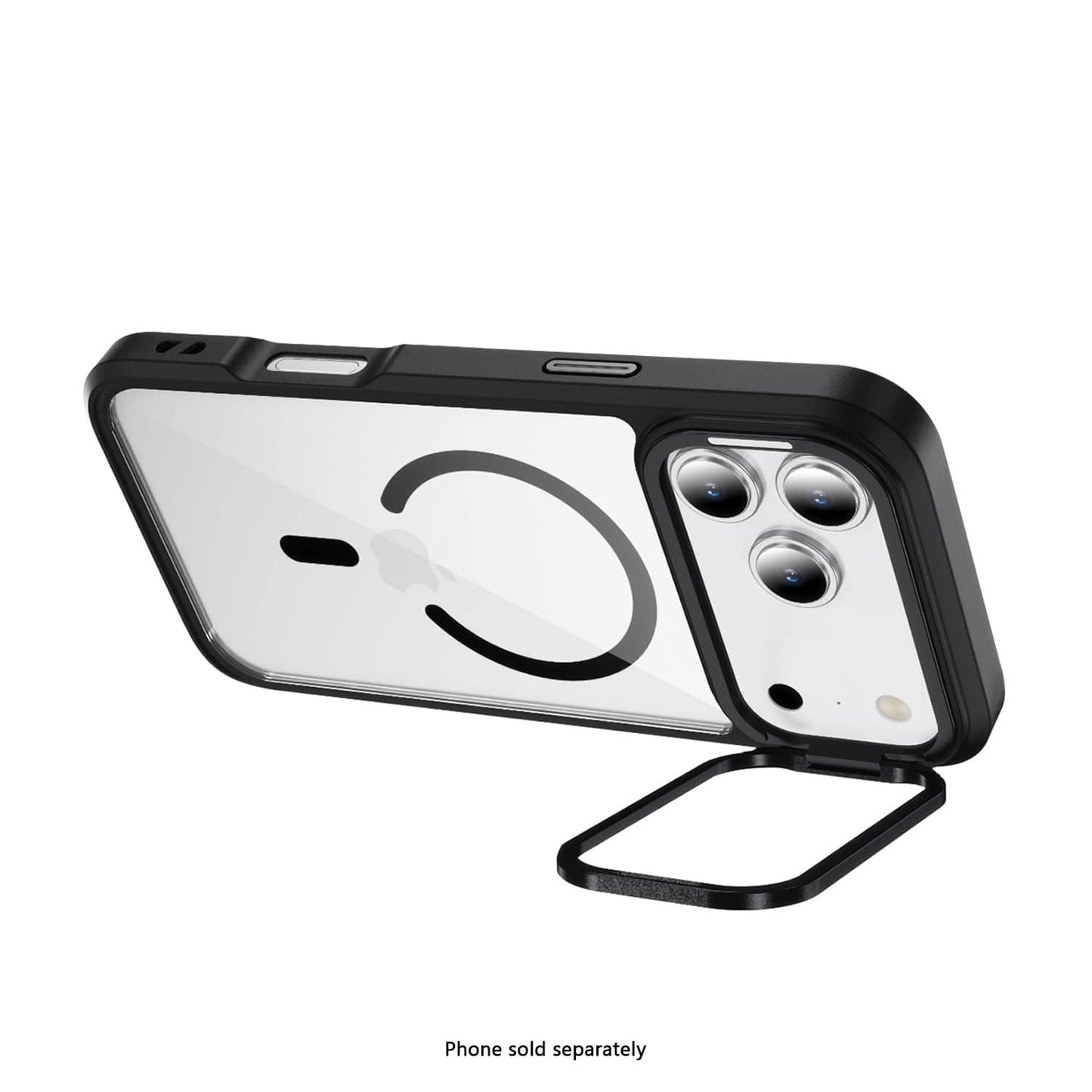 iPhone 17 Pro Max Clear Back Case - Durable, Kickstand, MagSafe | Raider ArmorPro Series
