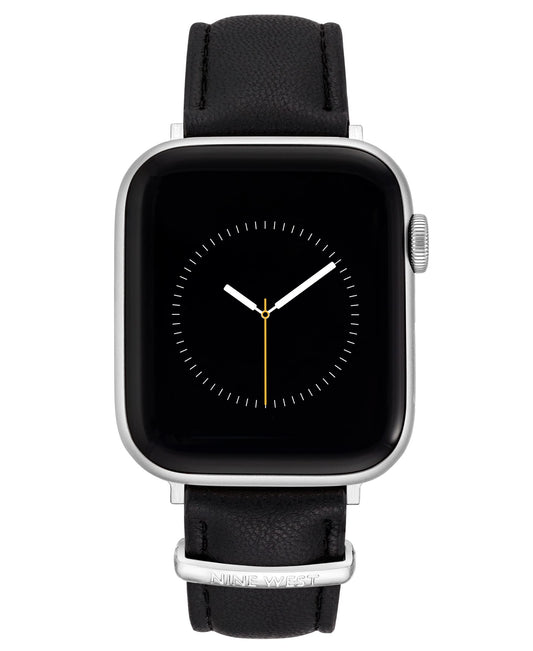 NINE WEST Fashion Strap Band for Apple Watch Secure Adjustable Apple Watch Band Replacement Fits Most Wrists