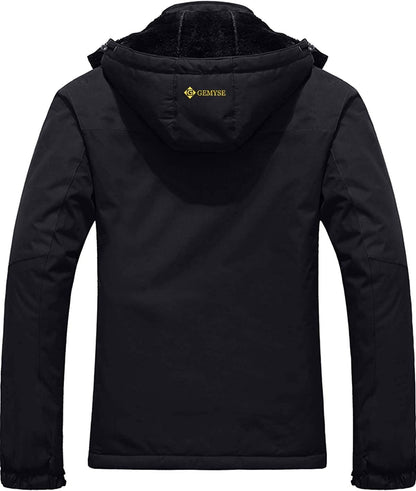Men's Mountain Waterproof Ski Snow Jacket Winter Windproof Rain Jacket