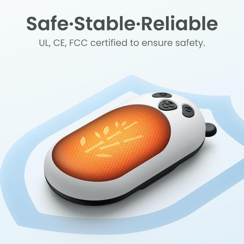 Portable Hand Warmer, 2 Counts Rechargeable Hand Warmer, Hand Warmer for Outdoor Camping, Hunting Equipment, Household Appliances