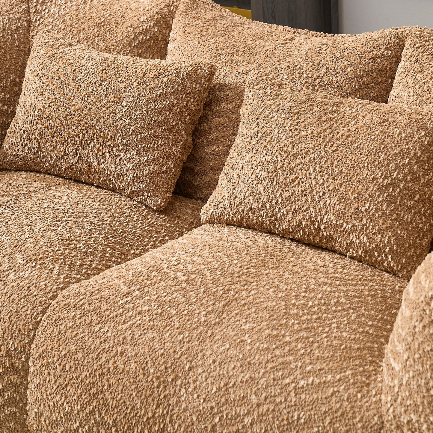 Comfortable Dual Beanbag Chair With High Resilience Foam Core For 2 People