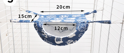 Double-layer canvas hanging nest-lucky cat-1 piece
