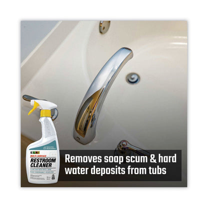 CLR PRO Restroom Cleaner, 32 oz Pump Spray, 6/Carton