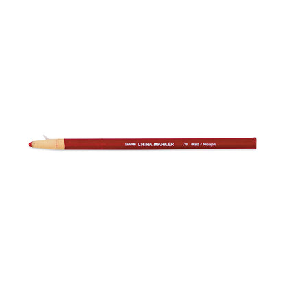 Dixon China Marker, Red, Dozen