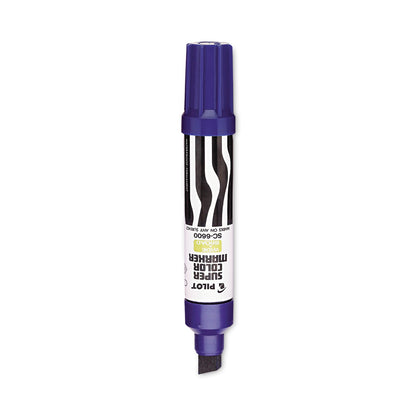 Pilot Jumbo Refillable Permanent Marker, Broad Chisel Tip, Green