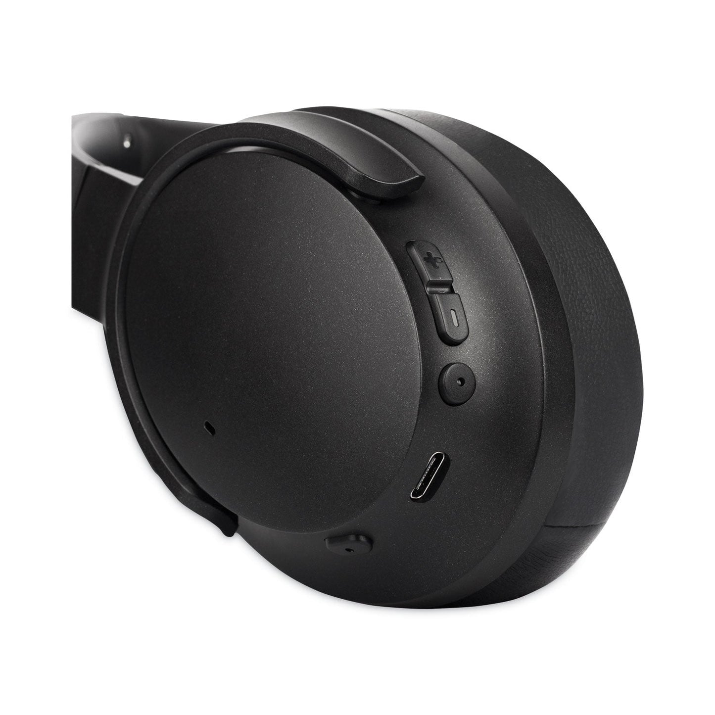 Morpheus 360 SYNERGY HD Wireless Noise Cancelling Headphones Bluetooth Headset with Microphone, 4 ft Cord, Black