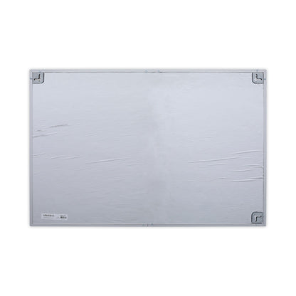 Universal Bulletin Board, Natural Cork, 36 x 24, Satin-Finished Aluminum Frame