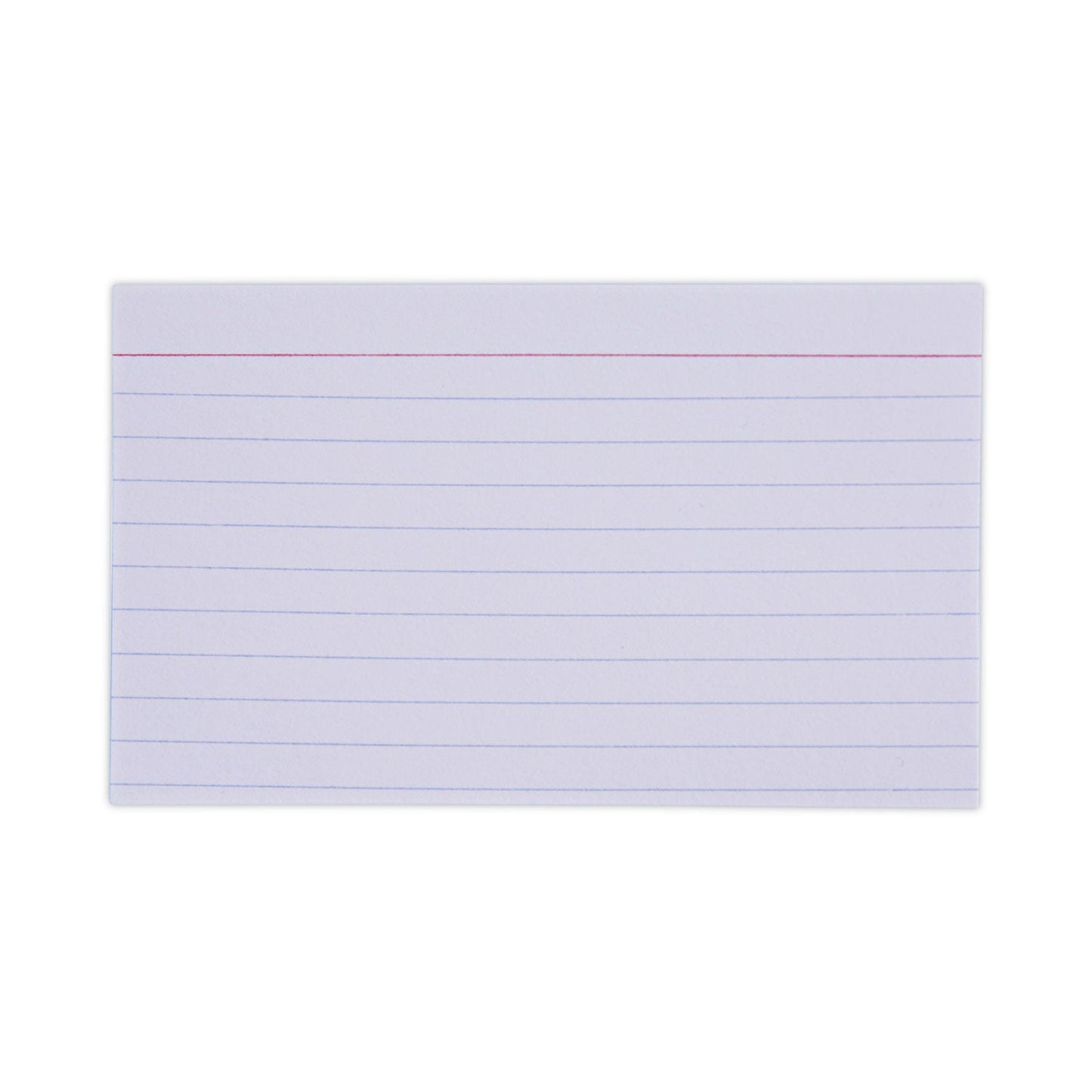 Universal Ruled Index Cards, 3 x 5, White, 100/Pack