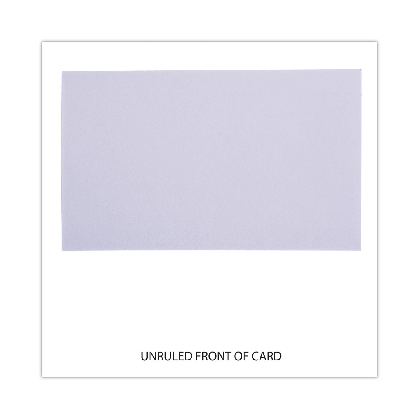 Universal Ruled Index Cards, 3 x 5, White, 100/Pack