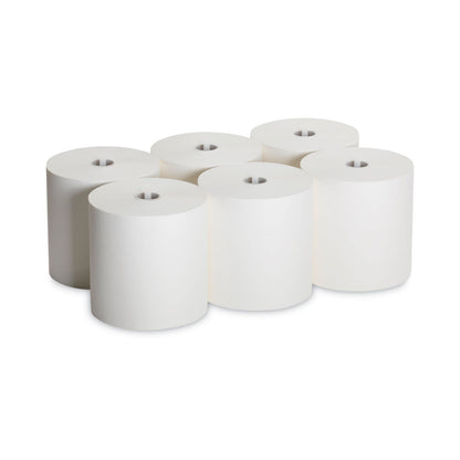 Georgia Pacific Hardwound Roll Paper Towel, Nonperforated, 7.87" x 1,000 ft, White, 6 Rolls/Carton