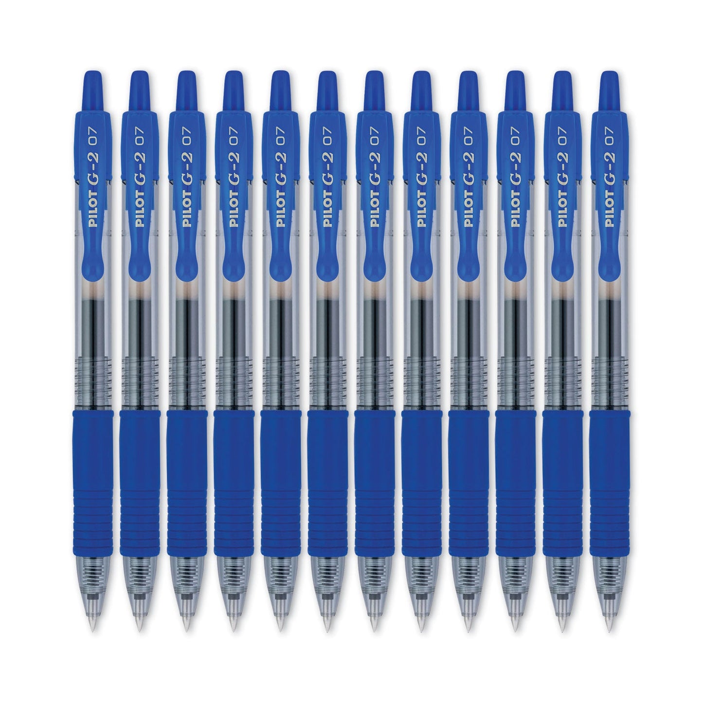 Pilot G2 Premium Gel Pen Convenience Pack, Retractable, Fine 0.7 mm, Black Ink, Black Barrel, 36/Pack