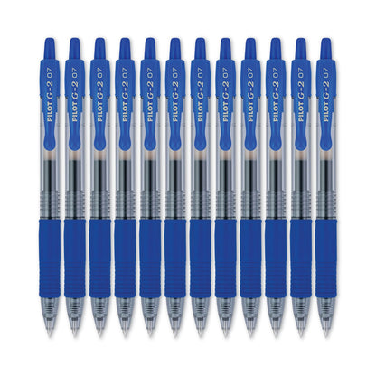 Pilot G2 Premium Gel Pen Convenience Pack, Retractable, Fine 0.7 mm, Black Ink, Black Barrel, 36/Pack