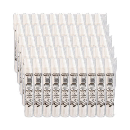 Dart White Paper Water Cups, 3 oz, 100/Pack