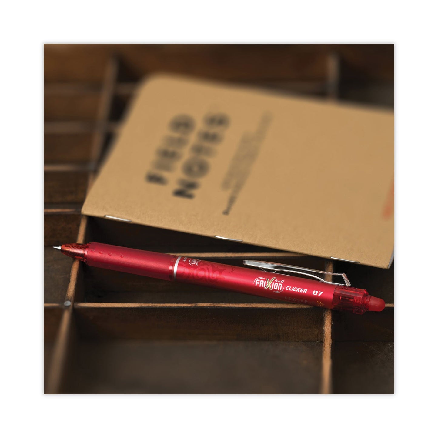 Pilot Refill for Pilot FriXion Erasable, FriXion Ball, FriXion Clicker and FriXion LX Gel Ink Pens, Fine Tip, Red Ink, 3/Pack