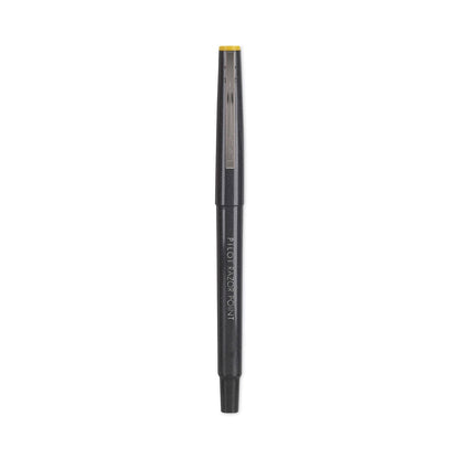 Pilot Razor Point Fine Line Porous Point Pen, Stick, Extra-Fine 0.3 mm, Black Ink, Black Barrel, Dozen