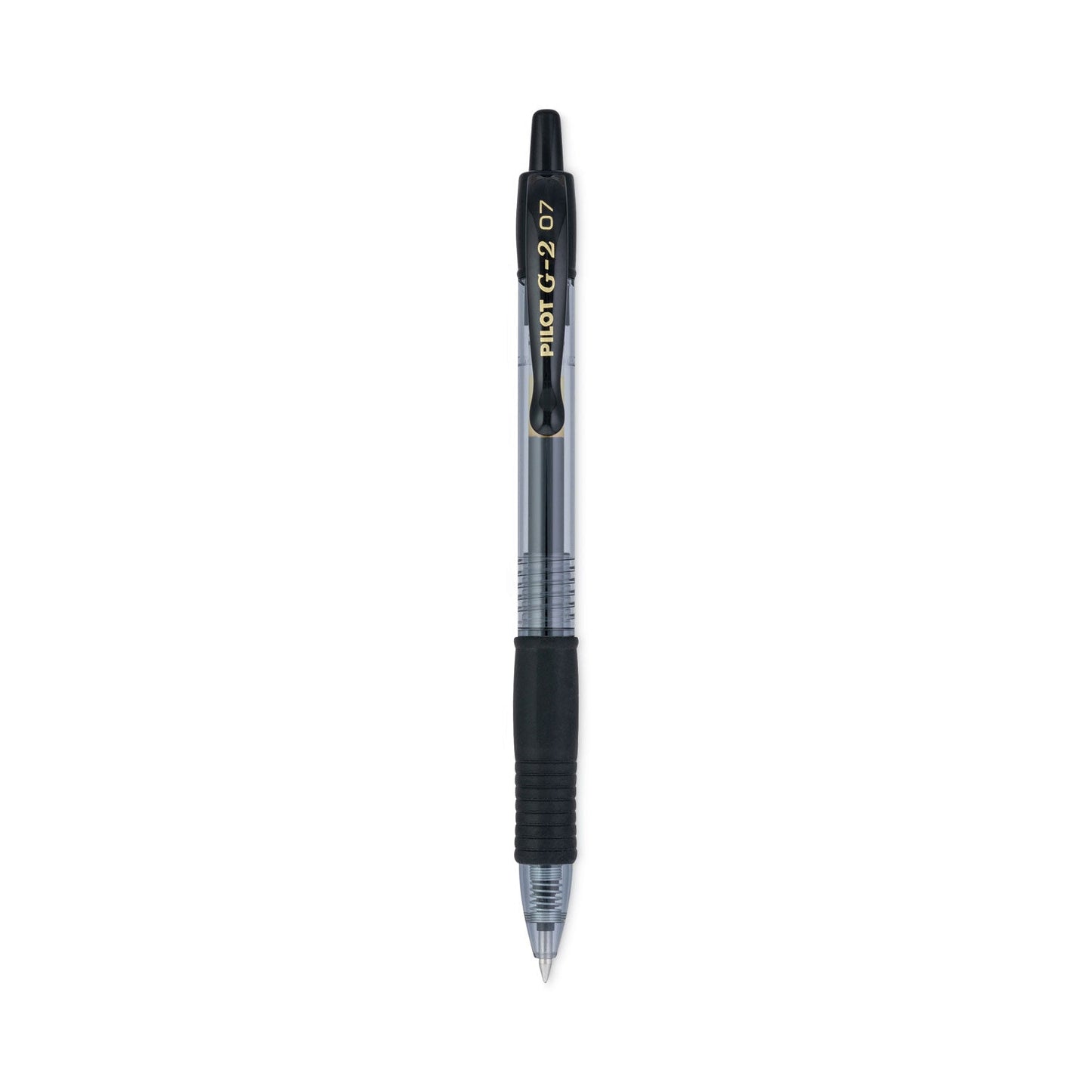 Pilot G2 Premium Gel Pen Convenience Pack, Retractable, Bold 1 mm, Black Ink, Smoke Barrel, 36/Pack