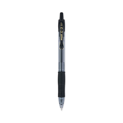 Pilot G2 Premium Gel Pen Convenience Pack, Retractable, Bold 1 mm, Black Ink, Smoke Barrel, 36/Pack