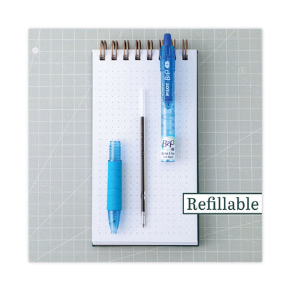 Pilot B2P Bottle-2-Pen Recycled Ballpoint Pen, Retractable, Medium 1 mm, Assorted Ink and Barrel Colors, 36/Pack