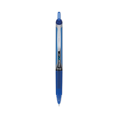 Pilot Precise V7RT Roller Ball Pen, Retractable, Fine 0.7 mm, Blue Ink, Blue Barrel