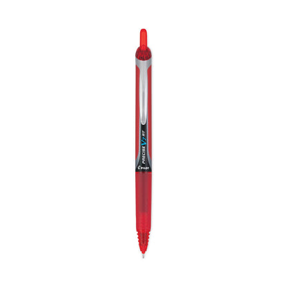 Pilot Precise V7RT Roller Ball Pen, Retractable, Fine 0.7 mm, Red Ink, Red Barrel