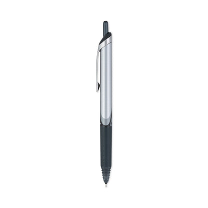 Pilot Precise V7RT Roller Ball Pen, Retractable, Fine 0.7 mm, Black Ink, Black Barrel