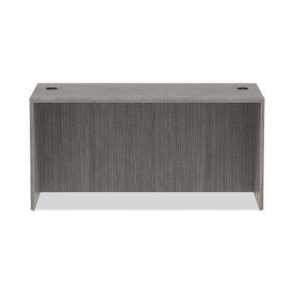 Alera Valencia Series Straight Front Desk Shell, 59.13" x 29.5" x 29.63", Gray