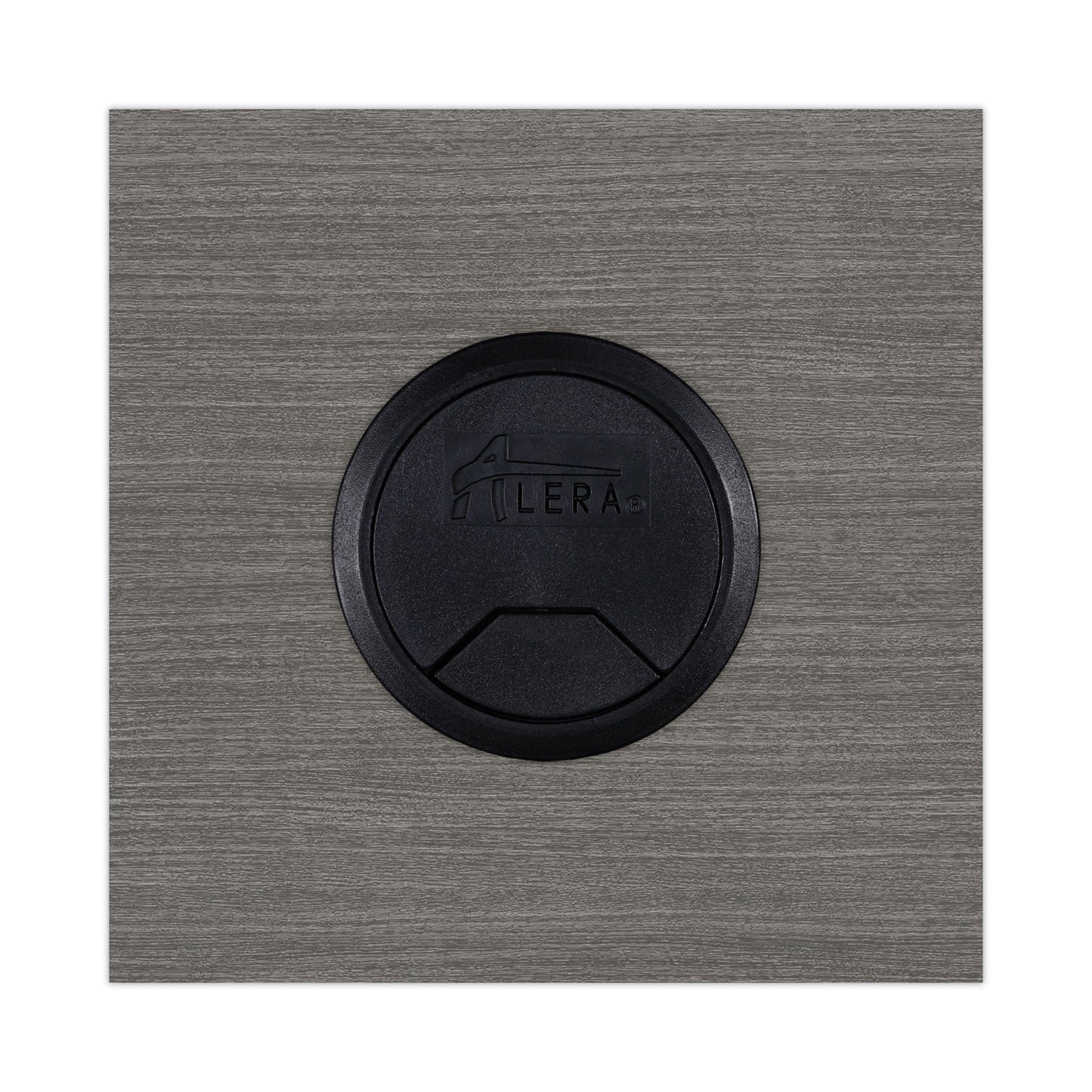 Alera Valencia Series Straight Front Desk Shell, 59.13" x 29.5" x 29.63", Gray