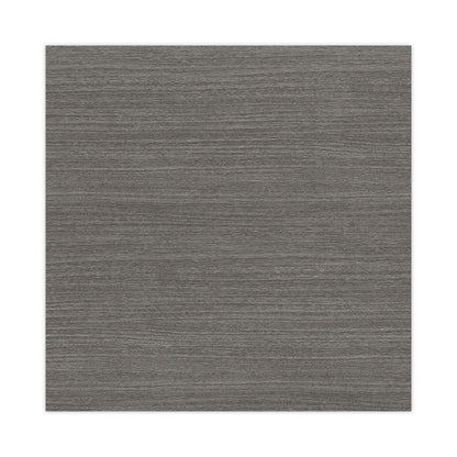 Alera Valencia Series Reversible Return/Bridge Shell, 42w x 23.63d x 29.5h, Gray