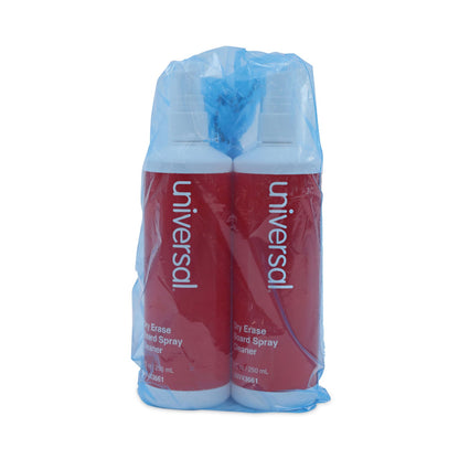 Universal Dry Erase Spray Cleaner, 8 oz Spray Bottle