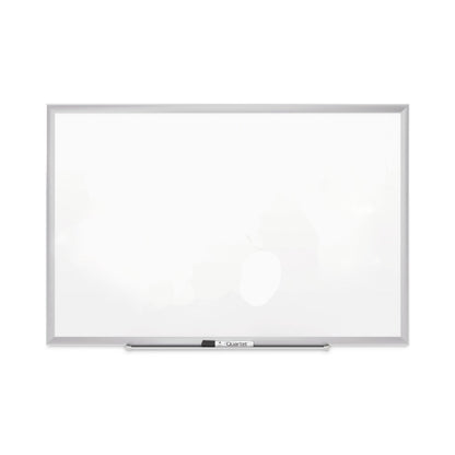 Quartet Classic Series Porcelain Magnetic Board, 72 x 48, White, Silver Aluminum Frame