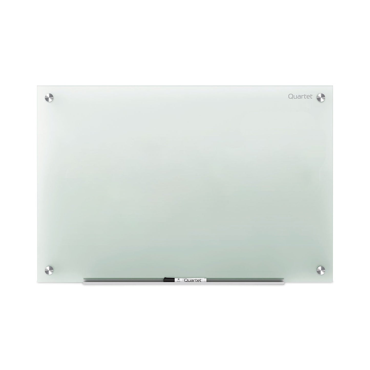 Quartet Infinity Magnetic Glass Marker Board, 72 x 48, White